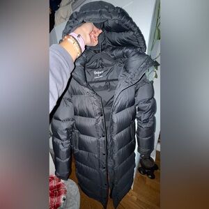 Quince Midnight Black Puffer Coat